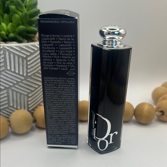 Dior Addict Shine Lipstick - Tie & Dior (329) Rosy Nude - Picture 4 of 8